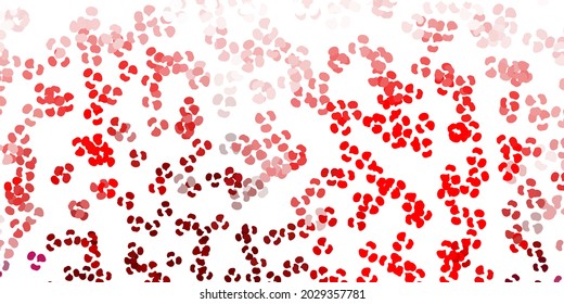 Light orange vector template with abstract forms. Simple design in abstract style with gradient forms. Smart design for your business.