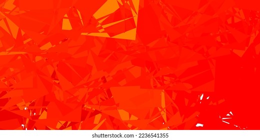 Light Orange vector template with abstract forms. Modern abstract illustration with gradient random forms. Background for cell phones.
