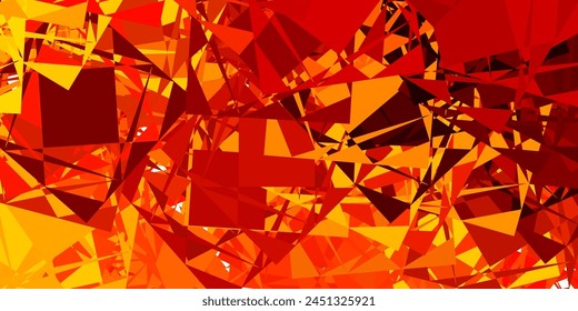 Light Orange vector template with abstract forms. Illustration with colorful shapes in abstract style. Modern design for your ads.