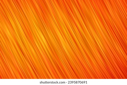 Light Orange vector template with bent ribbons. Colorful illustration in abstract marble style with gradient. A completely new template for your business design.