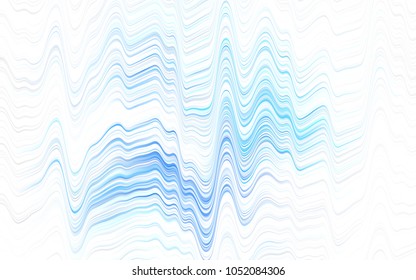 Light Orange vector template with bubble shapes. Blurred geometric sample with gradient bubbles.  A completely new template for your business design.