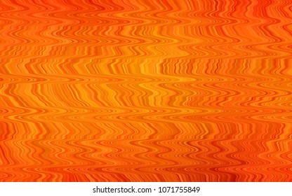 Light Orange vector template with bubble shapes. Colorful abstract illustration with gradient lines. A completely new template for your business design.