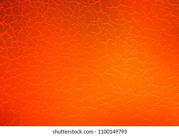 Light Orange vector template with bubble shapes. Blurred geometric sample with gradient bubbles.  The template for cell phone backgrounds.