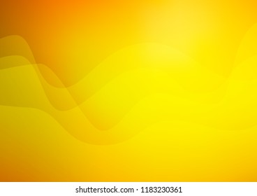 Light Orange vector template with bubble shapes. A vague circumflex abstract illustration with gradient. Marble design for your web site.