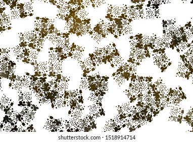 Light Orange vector template with chaotic shapes. Illustration with colorful gradient shapes in abstract style. Best smart design for your business.