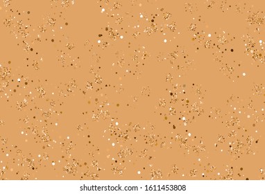 Light Orange vector template with chaotic shapes. Colorful chaotic forms with gradient in modern style. Background for a cell phone.