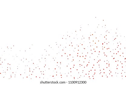 Light Orange vector  template with circles. Beautiful colored illustration with blurred circles in nature style. The pattern can be used for beautiful websites.