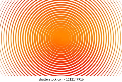 Light Orange vector template with circles. Glitter abstract illustration with blurred drops of rain. Pattern for beautiful websites.