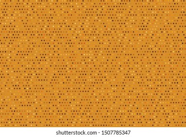 Light Orange vector template with circles. Blurred decorative design in abstract style with bubbles. Pattern for beautiful websites.