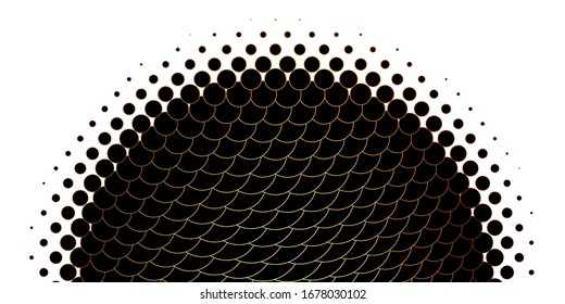 Light Orange vector template with circles. Glitter abstract illustration with colorful drops. Pattern for websites.