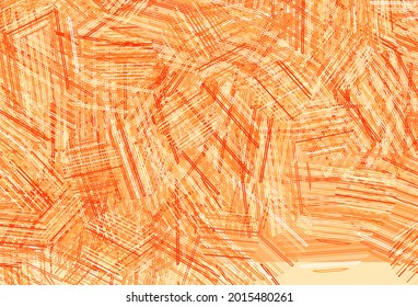 Light Orange vector template with circles. Illustration with set of shining colorful abstract circles. Design for your business advert.