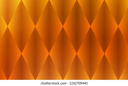 Light Orange vector template with crystals, rectangles. Modern abstract illustration with colorful rectangles. Smart design for your business advert.