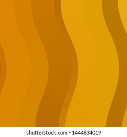 Light Orange vector template with curved lines. Abstract gradient illustration with wry lines. Design for your business promotion.