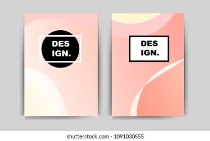 Light Orange vector template for landing pages. Glitter abstract design concept with text box. Pattern for beautiful business cards, folders.