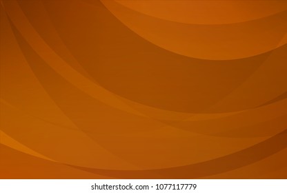 Light Orange vector template with lava shapes. Geometric illustration in marble style with gradient.  Marble design for your web site.