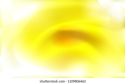 Light Orange vector template with lava shapes. A completely new color illustration in marble style. A new texture for your  ad, booklets, leaflets.
