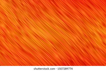 Light Orange vector template with lava shapes. Brand new colored illustration in marble style with gradient. A completely new marble design for your business.