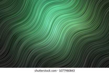 Light Orange vector template with lines, ovals. Brand-new colored illustration in marble style with gradient. Marble design for your web site.