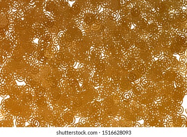 Light Orange vector template with lines. Colorful illustration in abstract style with gradient. A completely new template for your design.