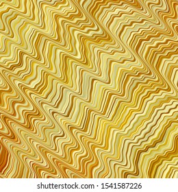 Light Orange vector template with lines. Bright sample with colorful bent lines, shapes. Pattern for ads, commercials.