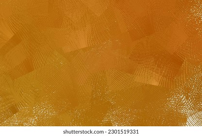 Light Orange vector template with lines. Glitter abstract illustration with wry lines. Background for cell phone screens.