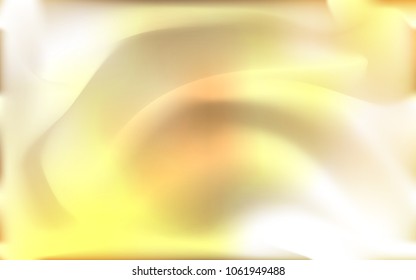 Light Orange vector template with liquid shapes. Colorful abstract illustration with gradient lines. A completely new memphis design for your business.