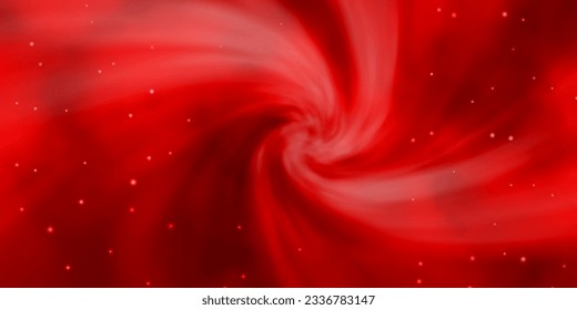 Light Orange vector template with neon stars. Colorful illustration with abstract gradient stars. Best design for your ad, poster, banner.