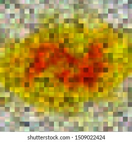 Light Orange vector template with rectangles. New abstract illustration with rectangular shapes. Best design for your ad, poster, banner.