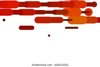 Light Orange vector template with repeated sticks. Modern geometrical abstract illustration with staves. The pattern can be used for websites.