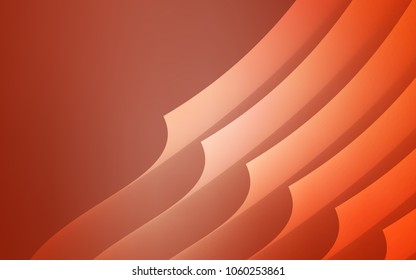 Light Orange vector template with repeated sticks. Modern geometrical abstract illustration with Lines. Template for your beautiful backgrounds.