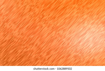 Light Orange vector template with repeated sticks. Decorative shining illustration with lines on abstract template. Best design for your ad, poster, banner.