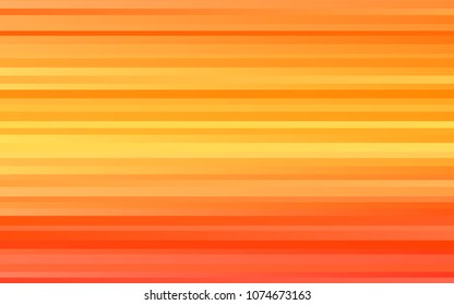 Light Orange vector template with repeated sticks. Shining colored illustration with narrow lines. The pattern can be used for websites.