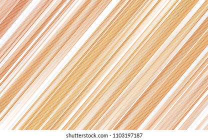 Light Orange vector template with repeated sticks. Lines on blurred abstract background with gradient. Best design for your ad, poster, banner.