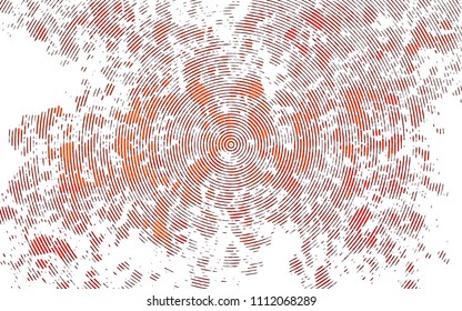 Light Orange vector template with repeated sticks. Shining colored illustration with narrow lines. Best design for your ad, poster, banner.