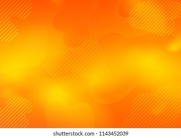 Light Orange vector template with repeated sticks. Shining colored illustration with narrow lines. The pattern can be used for websites.
