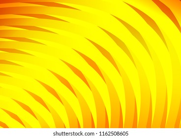 Light Orange vector template with repeated sticks. Shining colored illustration with narrow lines. The pattern can be used as ads, poster, banner for commercial.