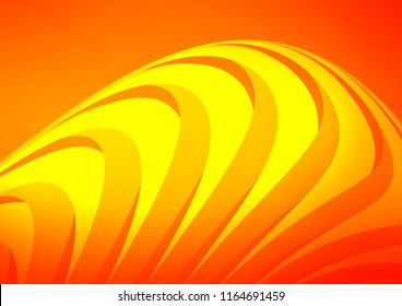 Light Orange vector template with repeated sticks. Decorative shining illustration with lines on abstract template. The pattern can be used for websites.