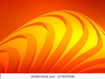 Light Orange vector template with repeated sticks. Lines on blurred abstract background with gradient. The template can be used as a background.