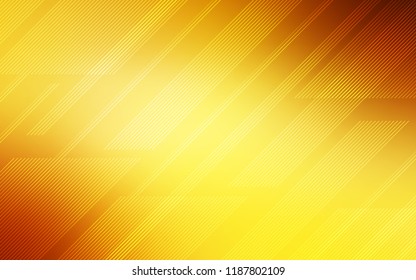 Light Orange vector template with repeated sticks. Blurred decorative design in simple style with lines. Pattern for ads, posters, banners.