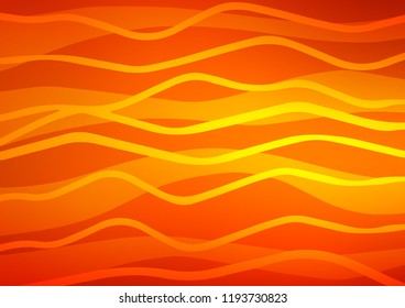 Light Orange vector template with repeated sticks. Blurred decorative design in simple style with lines. The template can be used as a background.