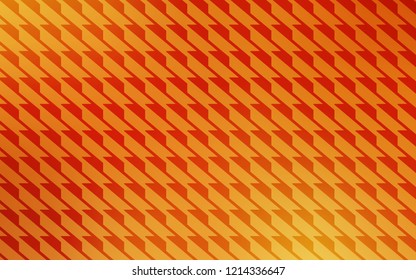 Light Orange vector template with repeated sticks. Shining colored illustration with sharp stripes. Best design for your ad, poster, banner.