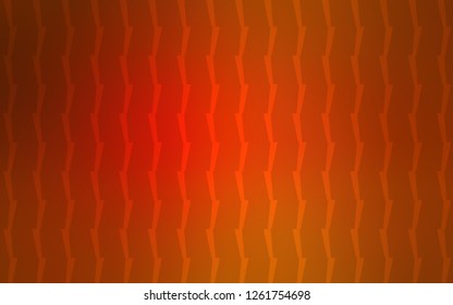 Light Orange vector template with repeated sticks. Glitter abstract illustration with colored sticks. Pattern for your busines websites.