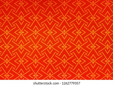 Light Orange vector template with repeated sticks. Shining colored illustration with narrow lines. Pattern for business booklets, leaflets.