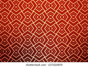 Light Orange vector template with repeated sticks. Blurred decorative design in simple style with lines. Backdrop for TV commercials.