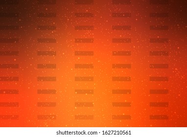 Light Orange vector template with repeated sticks. Blurred decorative design in simple style with lines. Pattern for your busines websites.