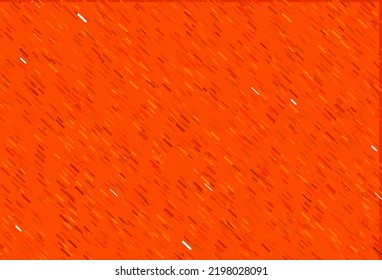 Light Orange vector template with repeated sticks. Lines on blurred abstract background with gradient. Backdrop for TV commercials.