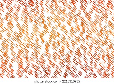 Light Orange vector template with repeated sticks. Lines on blurred abstract background with gradient. Backdrop for TV commercials.