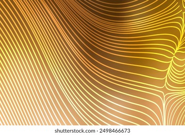 Light Orange vector template with repeated sticks. Modern geometrical abstract illustration with Lines. Pattern for ads, posters, banners.