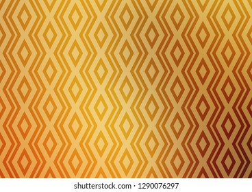 Light Orange vector template with sticks, squares. Shining colorful illustration with lines, rectangles. Pattern for websites, landing pages.