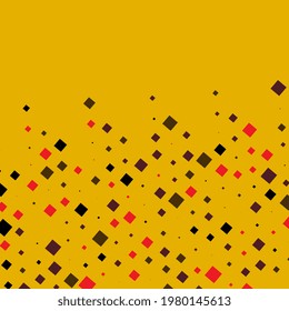 
Light Orange vector template with triagles and Blurred decorative design in abstract style with bubbles and Template for your brand book.eps